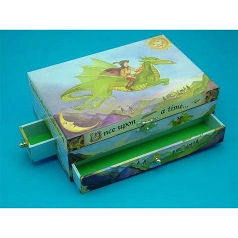 Dragon music box with a magical touch